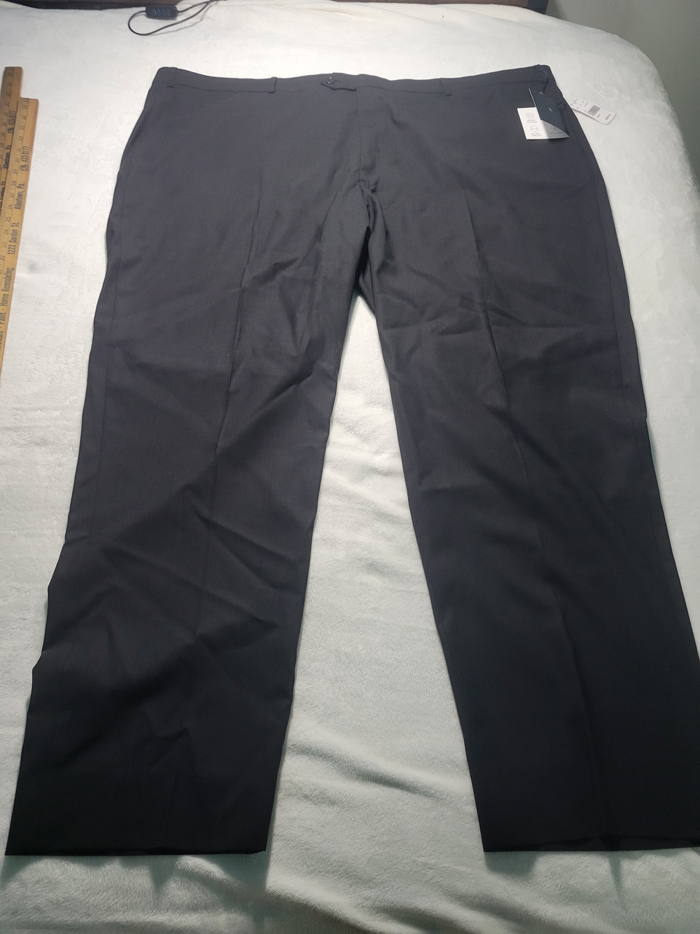 Brooks Brothers Men's Black Dress Slacks - Classic Tailored Style